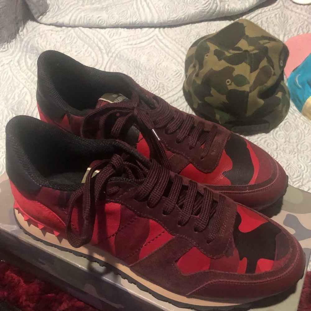 Valentino camo spikes